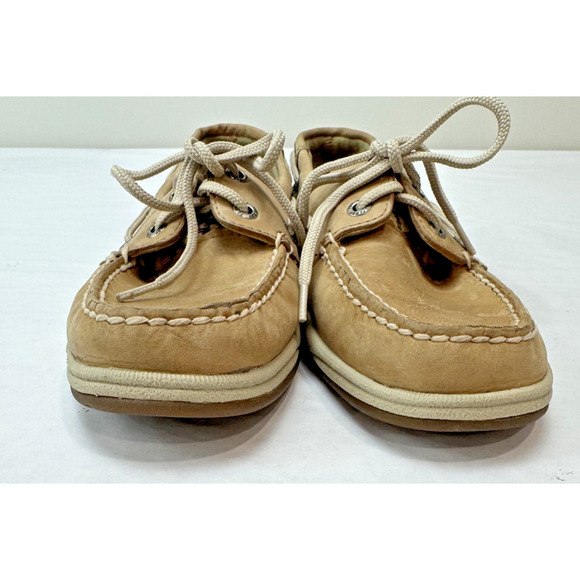 Sperry Classic Boat Shoe Top Siders Women Size 7 Leather Plaid Details 975434280 - Picture 8 of 10